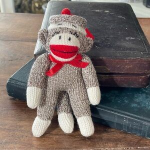 Midwest vintage sock monkey stuffed animal